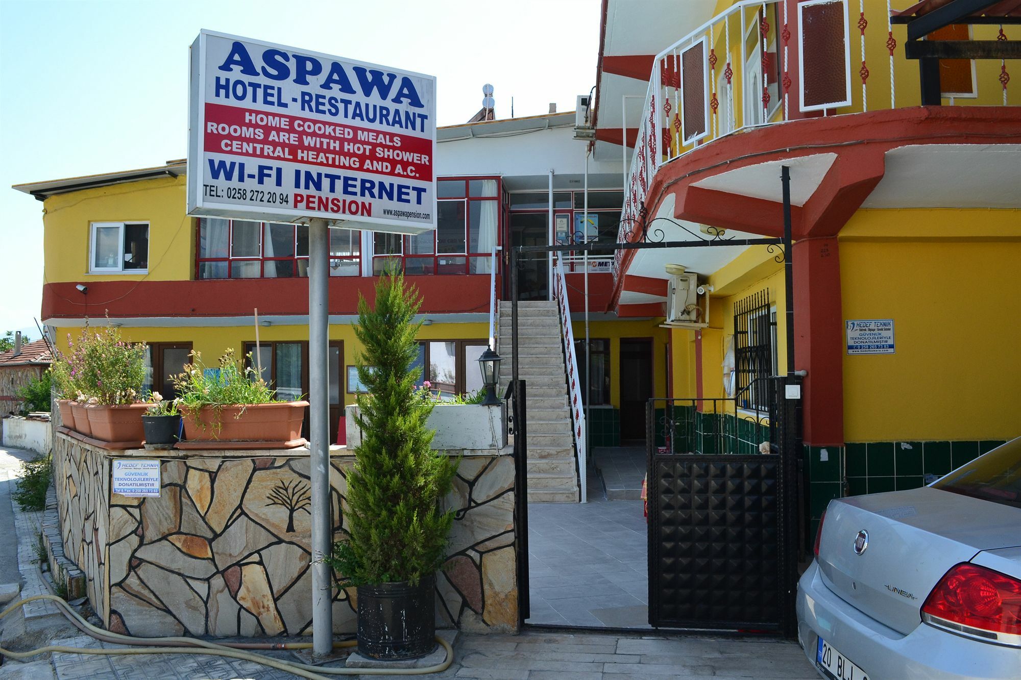 Aspawa Hotel Памуккале Экстерьер фото